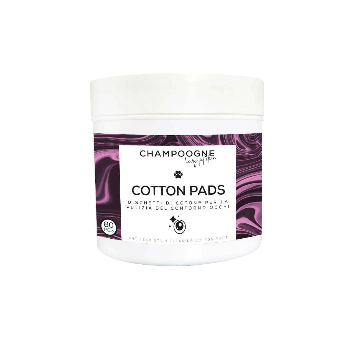 Φωτογραφία προϊόντος: CHAMPOOGNE Cotton Pads Για Καθαρισμό Ματιών 80τμχ
