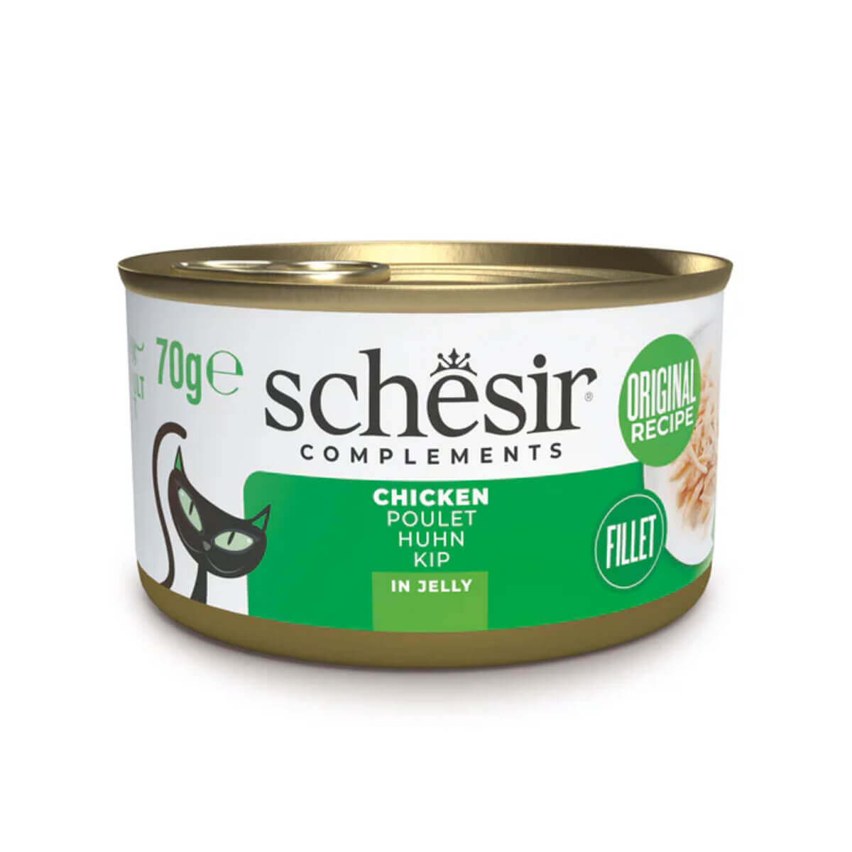 Φωτογραφία προϊόντος: Schesir Cat Jelly με Φιλέτο Κοτόπουλο 70gr