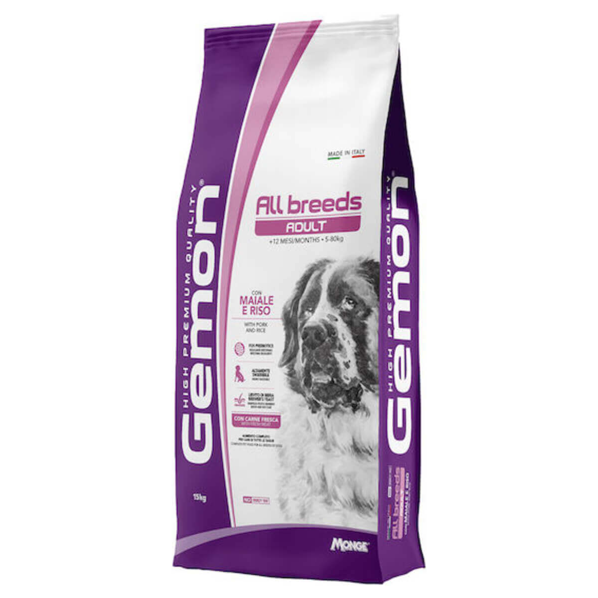 Φωτογραφία προϊόντος: Gemon All Breeds Adult Pork & Rice 3kg