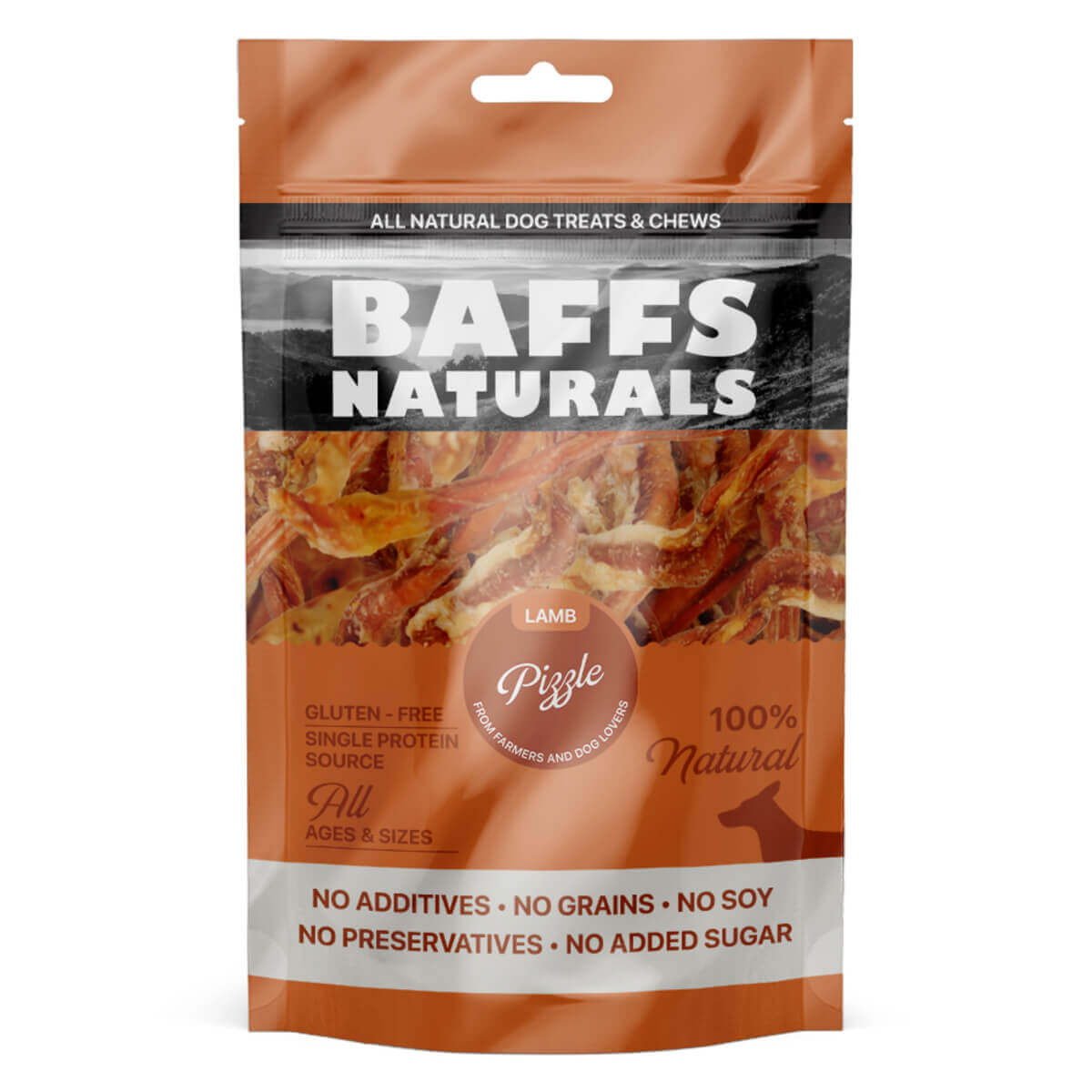Φωτογραφία προϊόντος: Baffs Naturals Lamb Pizzle 100gr