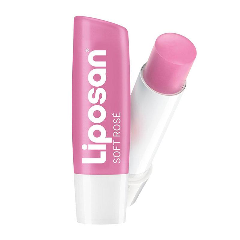 Φωτογραφία προϊόντος: Liposan Soft Rose Lip Balm Περιποίησης Χειλιών με Απαλό Ροζ Χρώμα 4.8 g