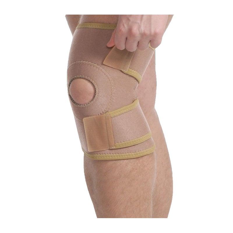 Φωτογραφία προϊόντος: ALFA CARE Alfacare Επιγονατίδα Neoprene Ανοικτή Με Μπανέλες AC1054B
