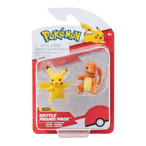 Φωτογραφία προϊόντος: The Pokémon Company POKEMON FIGURES FIRST PARTNER - PIKACHU AND CHARMANDER