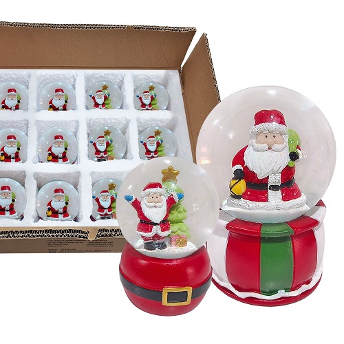 Φωτογραφία προϊόντος: Xmasfest Χριστουγεννιάτικη Χιονόμπαλα με τον Άγιο Βασίλη