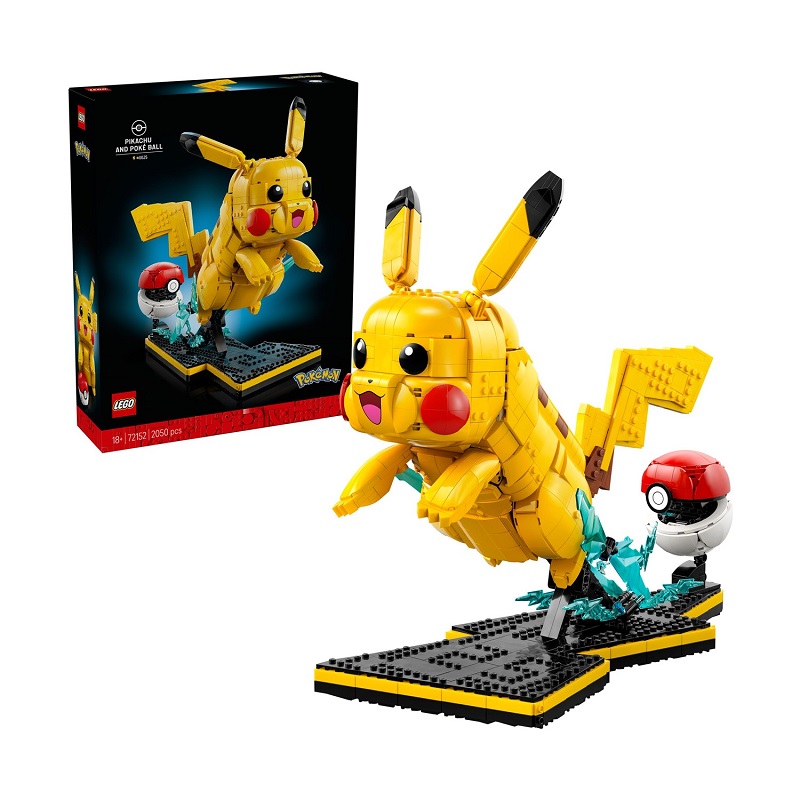 Φωτογραφία προϊόντος: LEGO Pokemon Pikachu and Poke Ball για 18+ Ετών