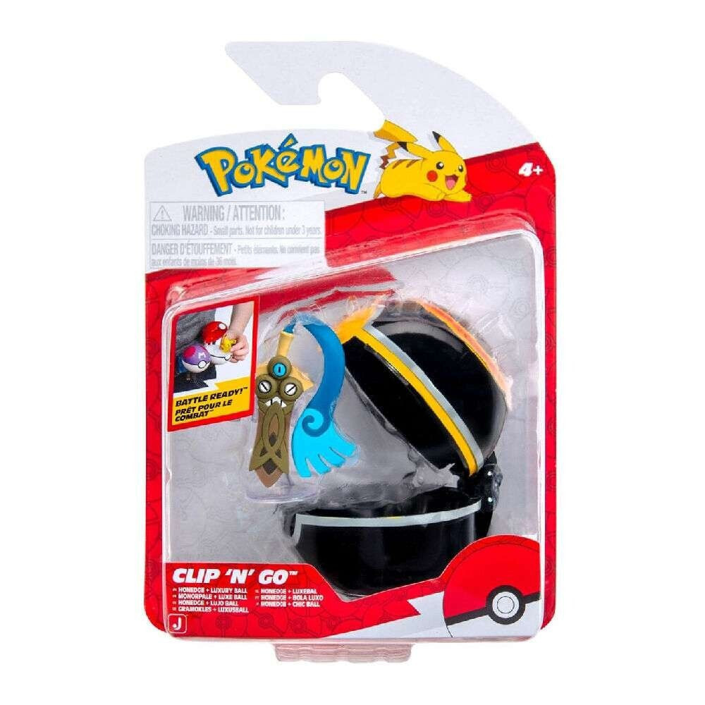 Φωτογραφία προϊόντος: POKE BALL CLIP N GO ΜΕ ΦΙΓΟΥΡΑ HONEDGE