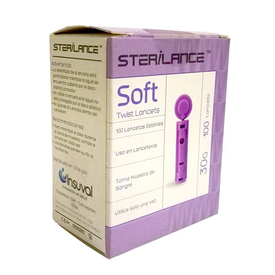 Φωτογραφία προϊόντος: Sterilance Σκαρφιστήρες 30G 50τμχ
