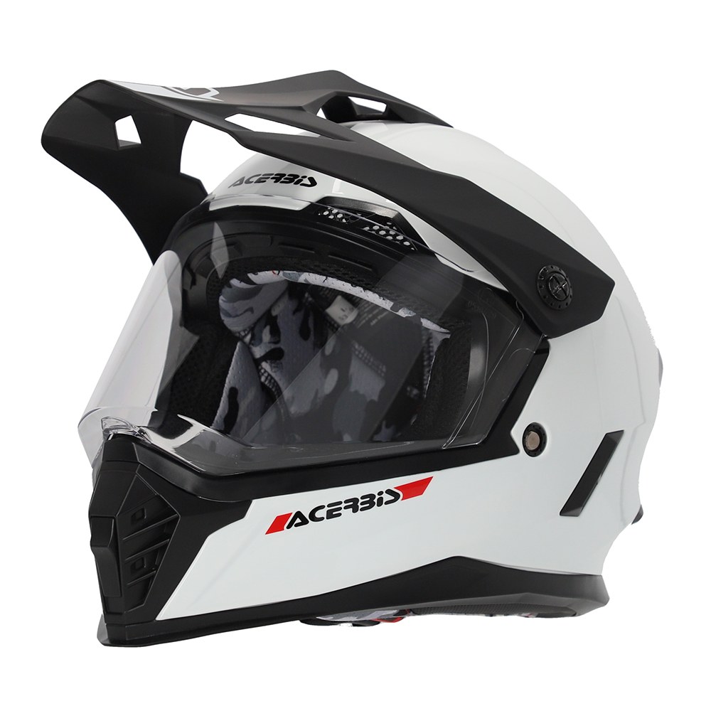 Φωτογραφία προϊόντος: ΠΑΙΔΙΚΟ ΚΡΑΝΟΣ DUAL RIDER JUNIOR WHITE ECE 22.06 26031.030 | ACERBIS