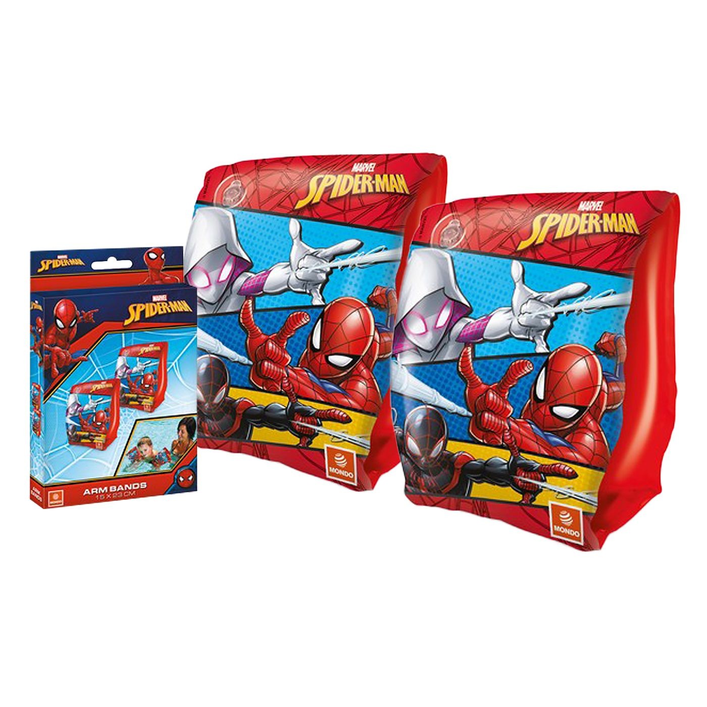 Φωτογραφία προϊόντος: Μπρατσάκια Spiderman 23x15cm Mondo