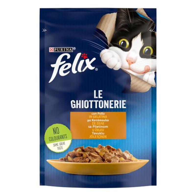 Φωτογραφία προϊόντος: Purina Felix Felix Agail Κοτόπουλο σε Ζελέ 85g