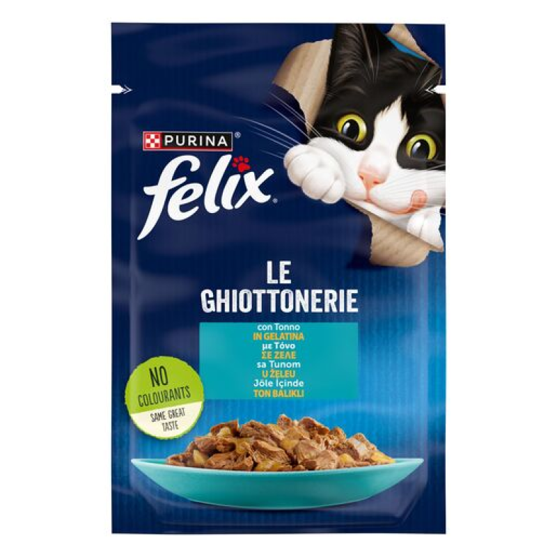 Φωτογραφία προϊόντος: Purina Felix Felix Agail Τόνος σε Ζελέ 85g
