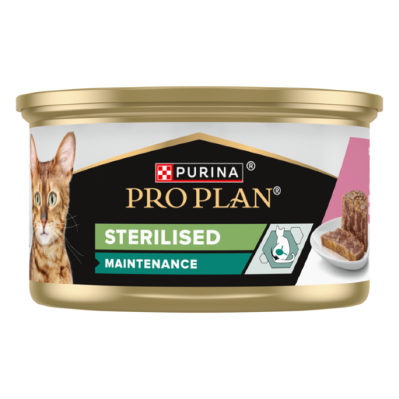 Φωτογραφία προϊόντος: Purina ProPlan Purina Pro Plan Sterilised Πατέ Τόνος & Σολομός 85g