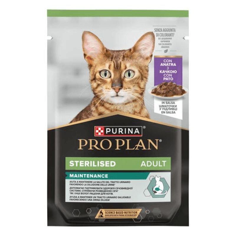 Φωτογραφία προϊόντος: Purina ProPlan Purina Pro Plan Sterilised Πάπια σε Σάλτσα 85g