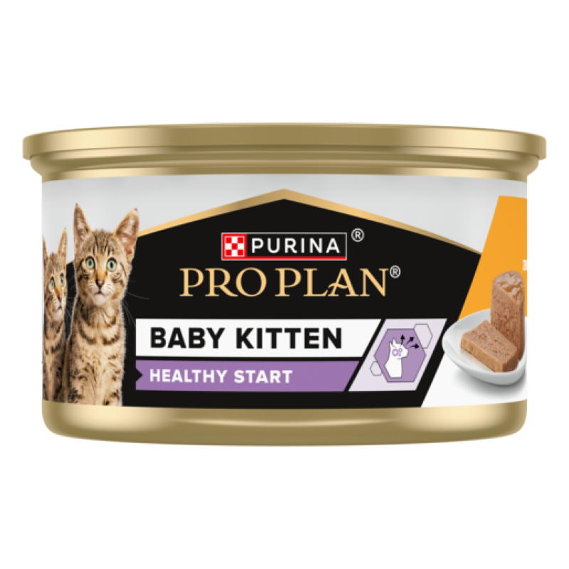 Φωτογραφία προϊόντος: Purina ProPlan Purina Pro Plan Baby Kitten Healthy Start Μους Κοτόπουλο 85g
