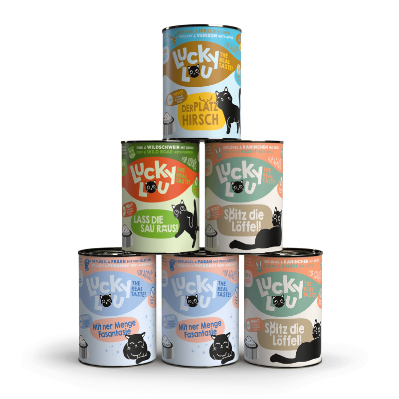 Φωτογραφία προϊόντος: Lucky Lou LifeStage Adult Wild Mix Box (6 Τεμ) Κονσ. 400 gr