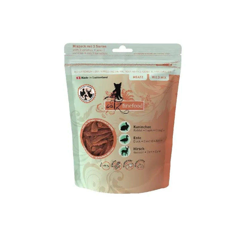 Φωτογραφία προϊόντος: Catz Finefood Meatz Wild Mix 45gr