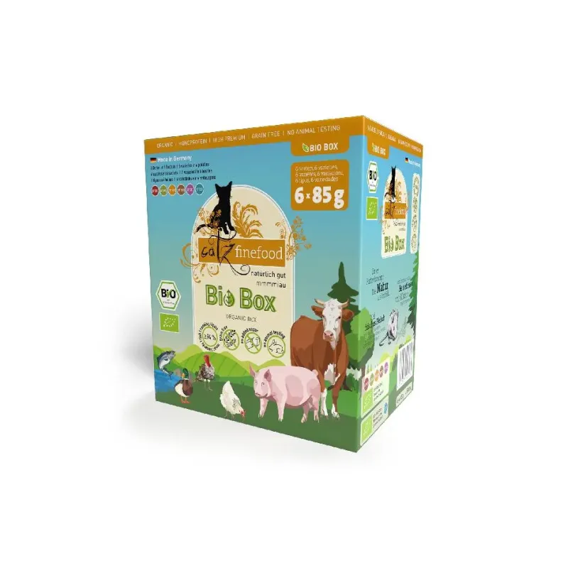 Φωτογραφία προϊόντος: Catz Finefood BIO MultiPack (6 Τεμ) Φακ. 85 gr