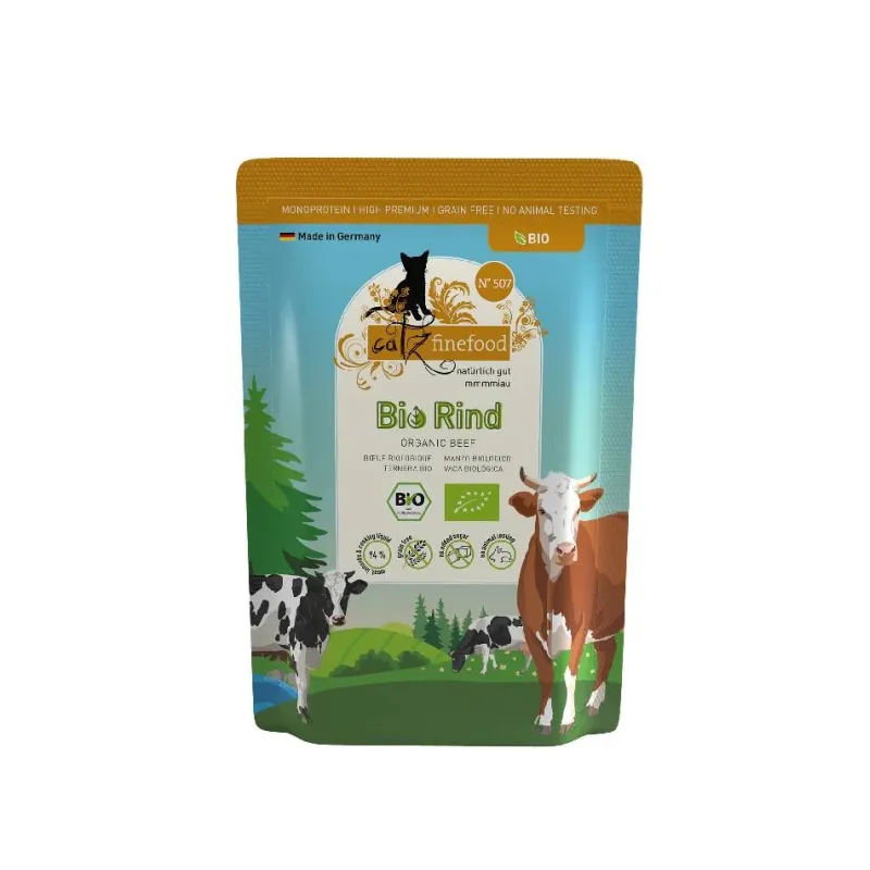 Φωτογραφία προϊόντος: Catz Finefood BIO No. 507 Βοδινό Φακ. 85 gr