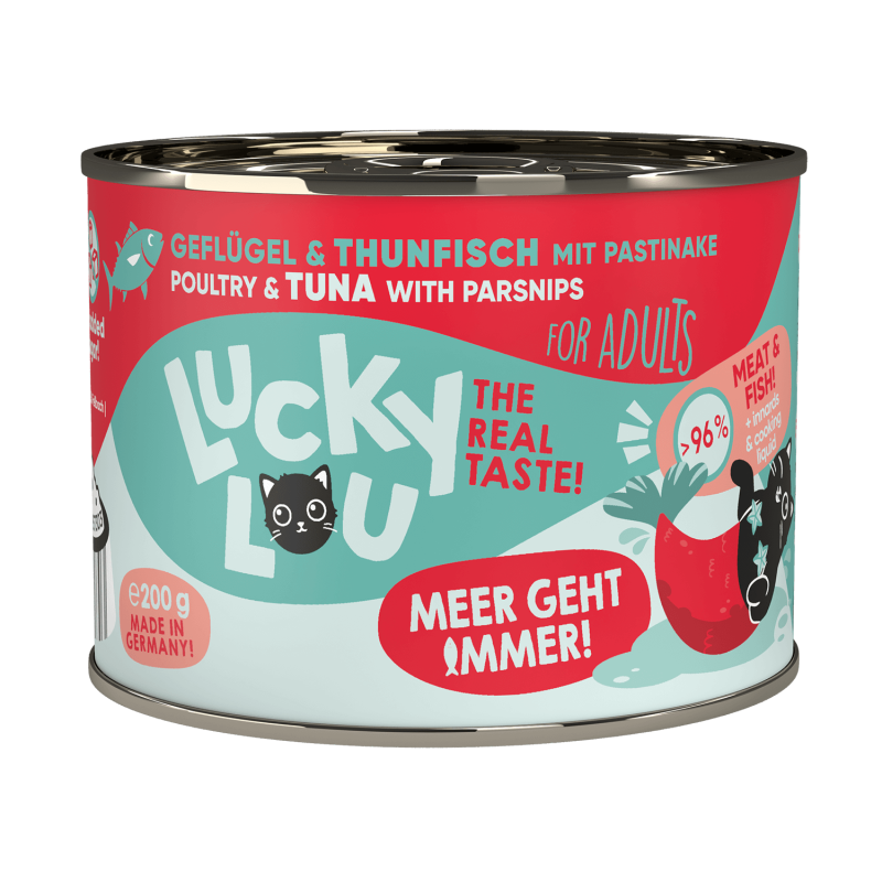 Φωτογραφία προϊόντος: Lucky Lou LifeStage Adult Πουλερικά & Τόνος Κονσ. 200 gr