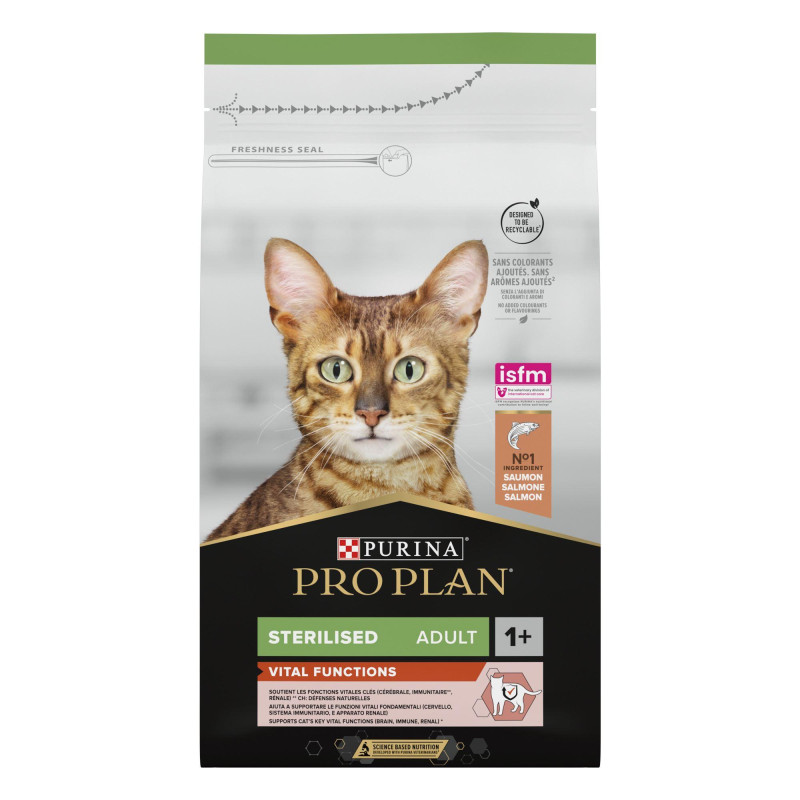 Φωτογραφία προϊόντος: Purina ProPlan Purina Pro Plan Sterilised Vital Functions Cat Σολομός 1.5kg