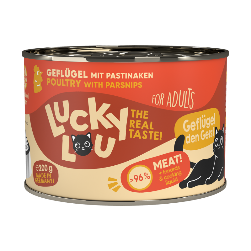 Φωτογραφία προϊόντος: Lucky Lou LifeStage Adult Πουλερικά (με Παστινάκι) 200gr