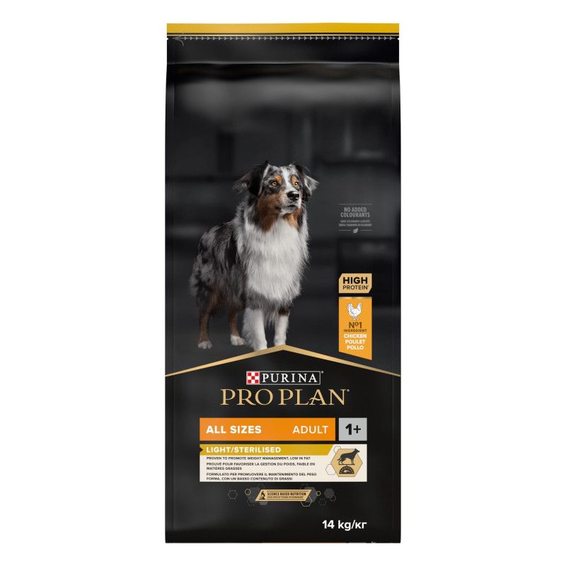 Φωτογραφία προϊόντος: Purina ProPlan Purina Pro Plan Dog All Sizes Adult Light / Sterilised 14kg
