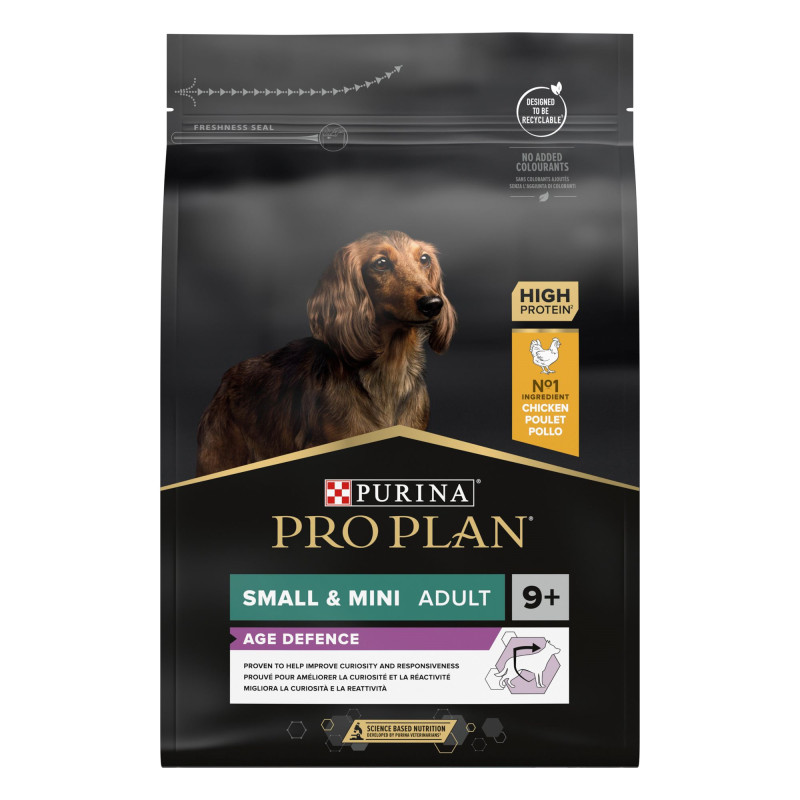 Φωτογραφία προϊόντος: Purina ProPlan Purina Pro Plan Dog Small & Mini Adult Age Defence 9+ 3kg