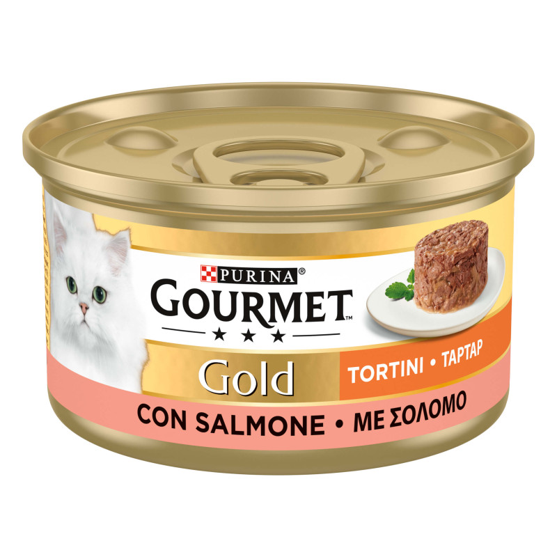 Φωτογραφία προϊόντος: Purina Gourmet Gold Ταρτάρ Σολομό 85g