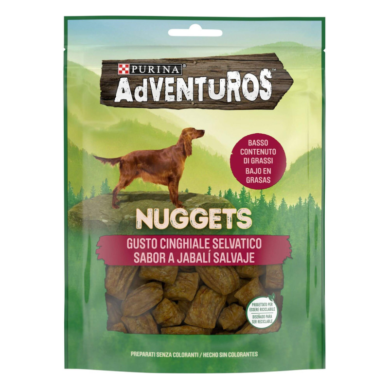 Φωτογραφία προϊόντος: Purina Adventuros Nuggets με Αγριόχοιροs 90γρ