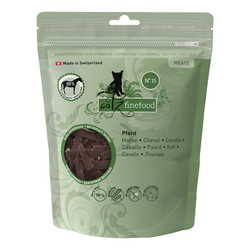 Φωτογραφία προϊόντος: Catz Finefood Meatz No 15 Άλογο 45 gr