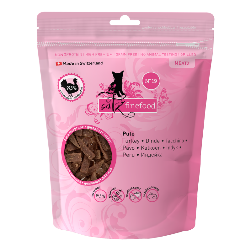 Φωτογραφία προϊόντος: Catz Finefood Meatz No 19 Γαλοπούλα 45 gr