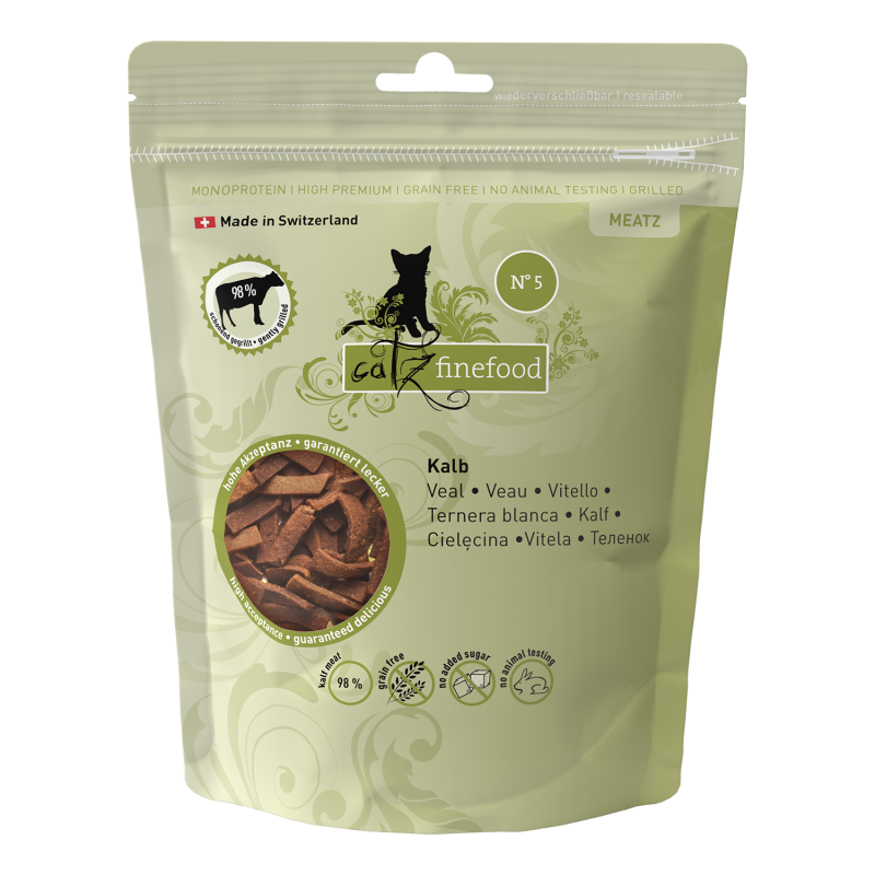 Φωτογραφία προϊόντος: Catz Finefood Meatz No 5 Βοδινό 45 gr