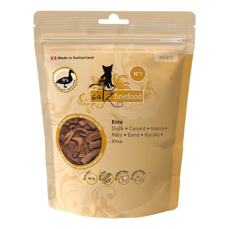 Φωτογραφία προϊόντος: Catz Finefood Meatz No 7 Πάπια 45 gr