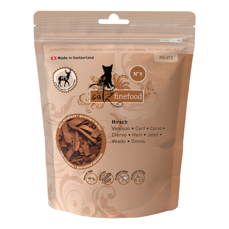 Φωτογραφία προϊόντος: Catz Finefood Meatz No 9 Ελάφι 45 gr