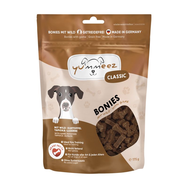 Φωτογραφία προϊόντος: Yummeez Classic Bones - Grain Free - με Κυνήγι 175 gr