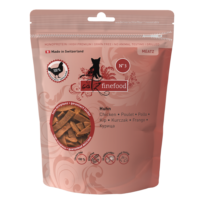 Φωτογραφία προϊόντος: Catz Finefood Meatz No 3 Κοτόπουλο 45 gr