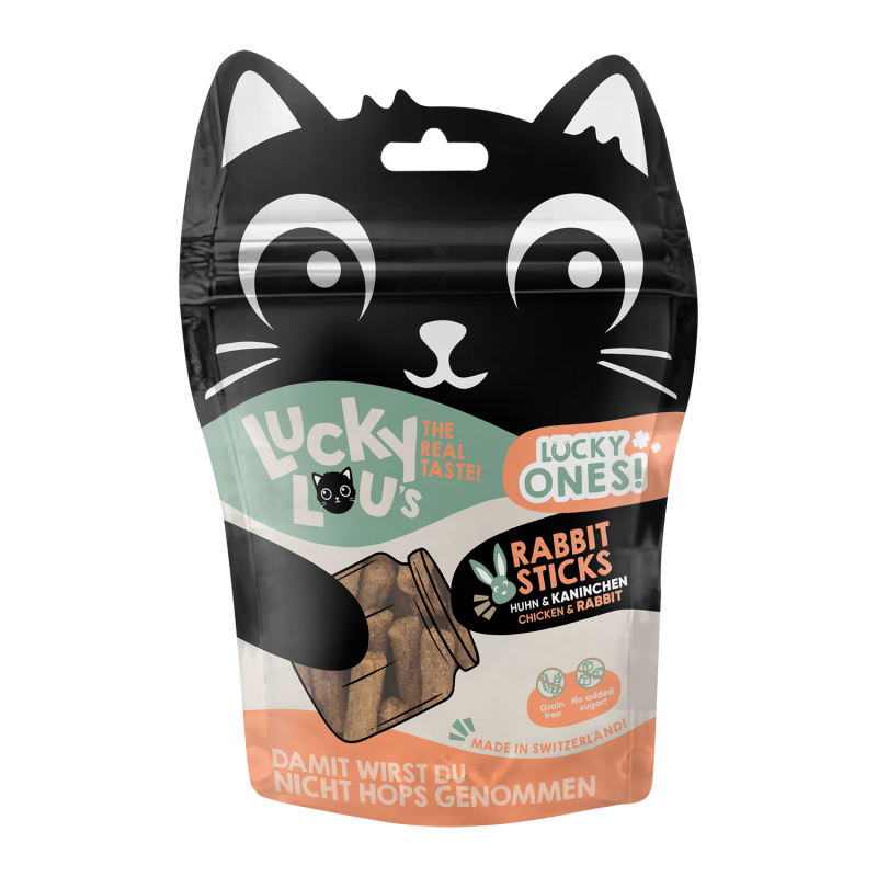 Φωτογραφία προϊόντος: Lucky Lou Lucky Ones Sticks Κοτόπουλο & Κουνέλι 50 gr