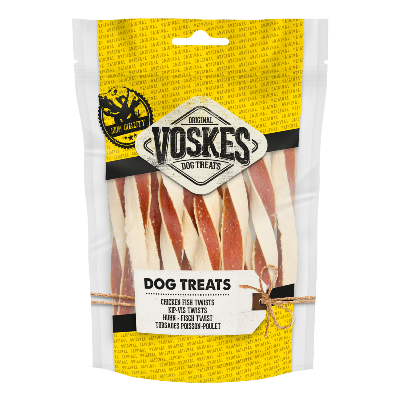 Φωτογραφία προϊόντος: Voskes Chicken Fish Twists 100 gr