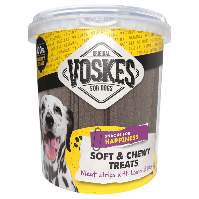 Φωτογραφία προϊόντος: Voskes Meat Strips Lamb - Rice 600 gr