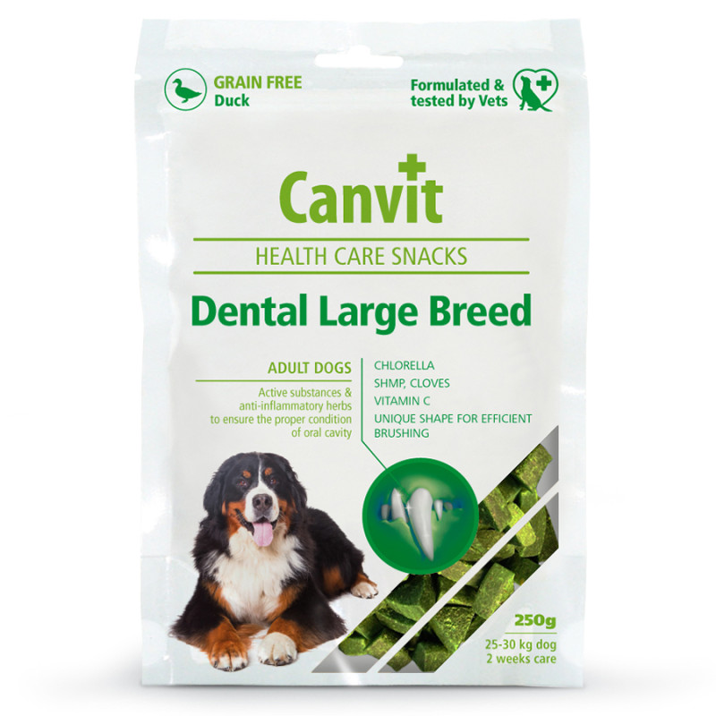 Φωτογραφία προϊόντος: Λιχουδιές Canvit Dental Large Snack Dog 250g