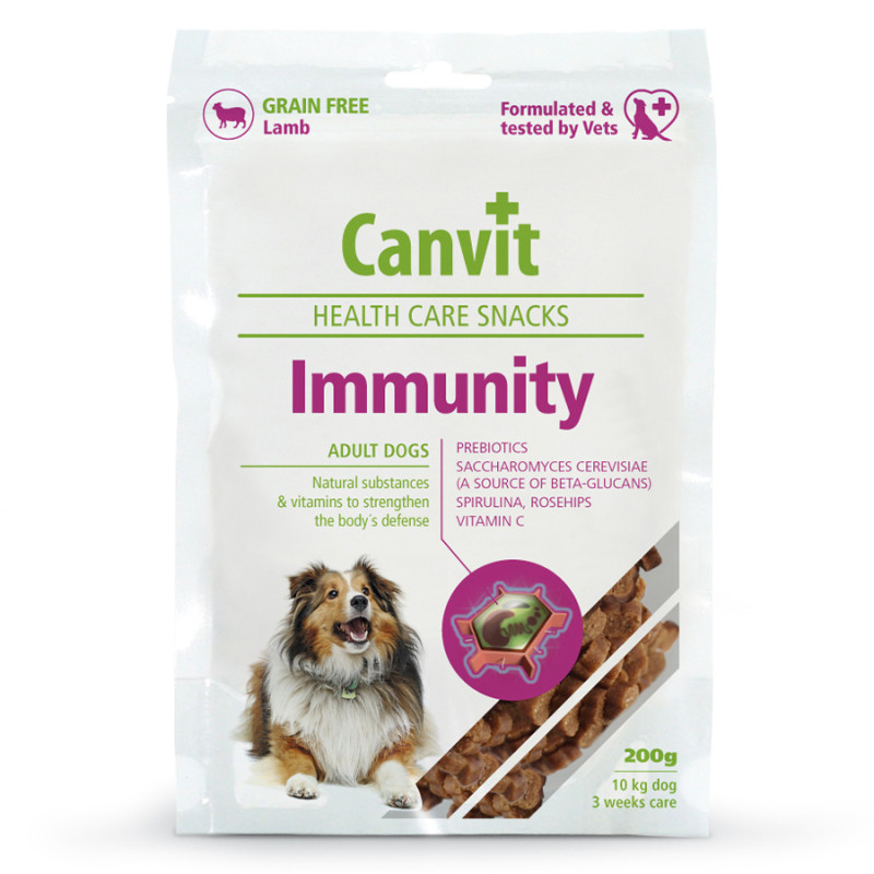 Φωτογραφία προϊόντος: Λιχουδιές Canvit Immunity Snack Dog 200g