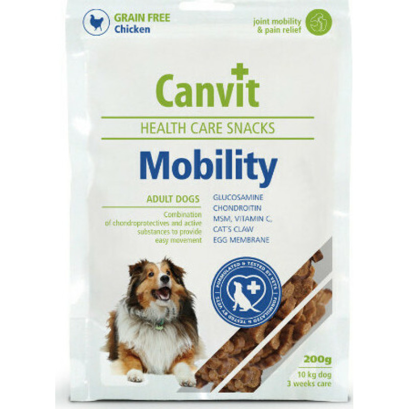 Φωτογραφία προϊόντος: Λιχουδιές Canvit Mobility Snack Dog 200g
