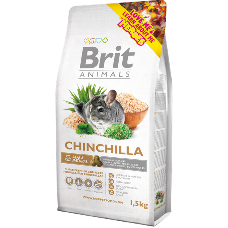 Φωτογραφία προϊόντος: Brit Anim. Chinchila 1.5kg