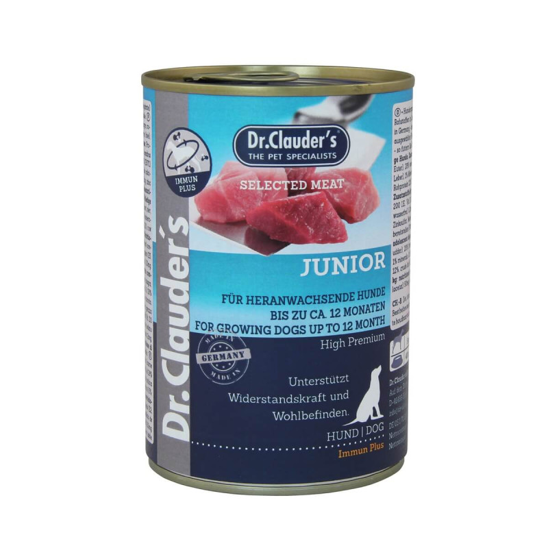 Φωτογραφία προϊόντος: Dr. Clauder's High Premium Junior 400gr