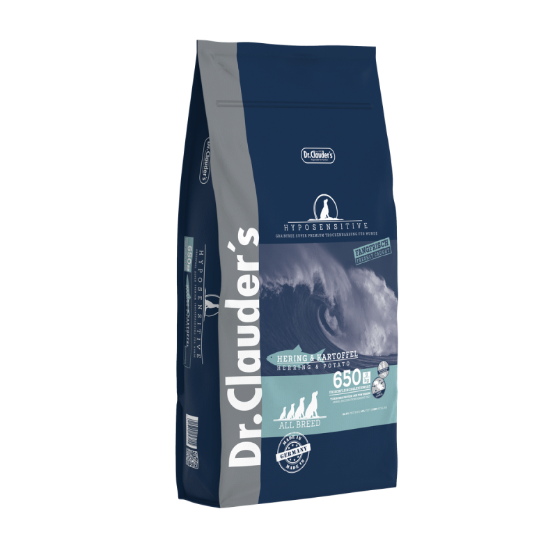 Φωτογραφία προϊόντος: Dr. Clauder's Hyposensitive Grain Free Herring & Potatoes 11,5kg