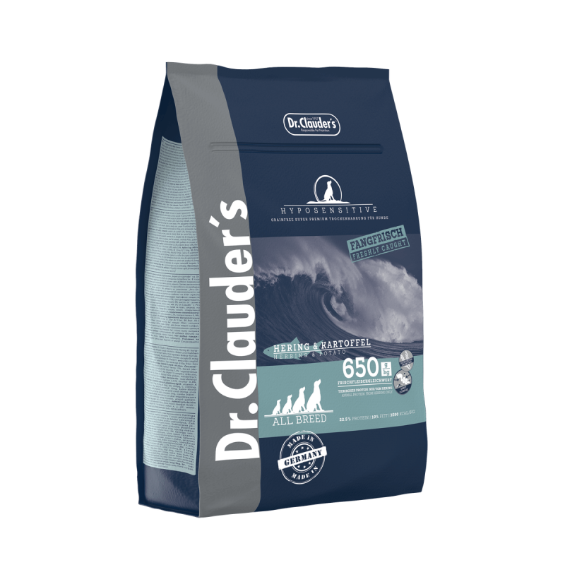 Φωτογραφία προϊόντος: Dr. Clauder's Hyposensitive Grain Free Herring & Potatoes 3.5kg
