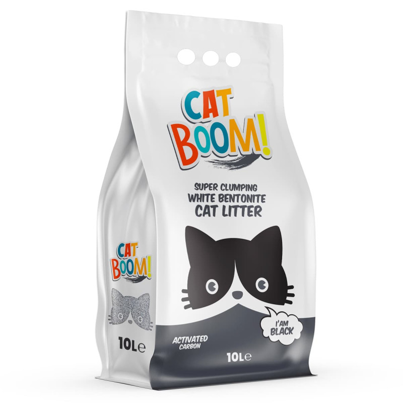 Φωτογραφία προϊόντος: Cat Boom 10 LT Άμμος Γάτας Active Carbon