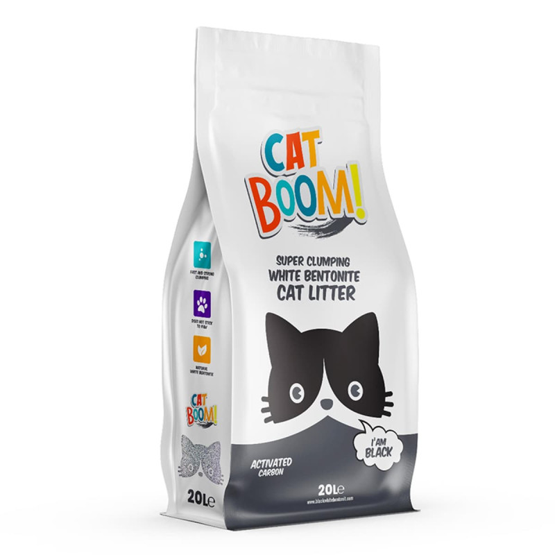 Φωτογραφία προϊόντος: Cat Boom 20 LT Άμμος Γάτας Activated Carbon
