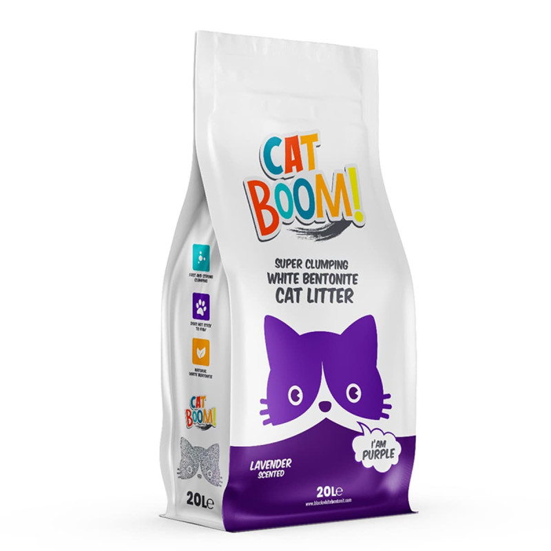 Φωτογραφία προϊόντος: Cat Boom 20 LT Άμμος Γάτας Lavender