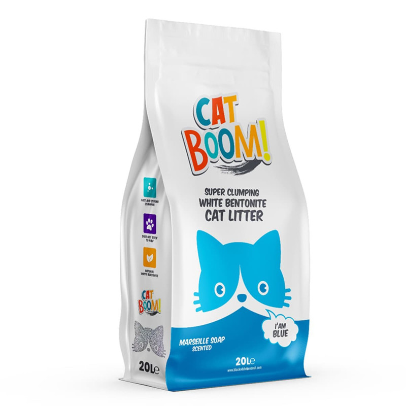 Φωτογραφία προϊόντος: Cat Boom 20 LT Άμμος Γάτας Marseille Soap